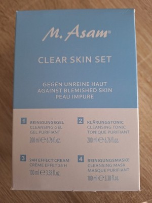 M.Asam Clear Skin Set gegen unreine Haut, neu, OVP