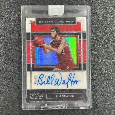 2019-20 Panini One and One Bill Walton 1st-Team Auto 67/99#Z