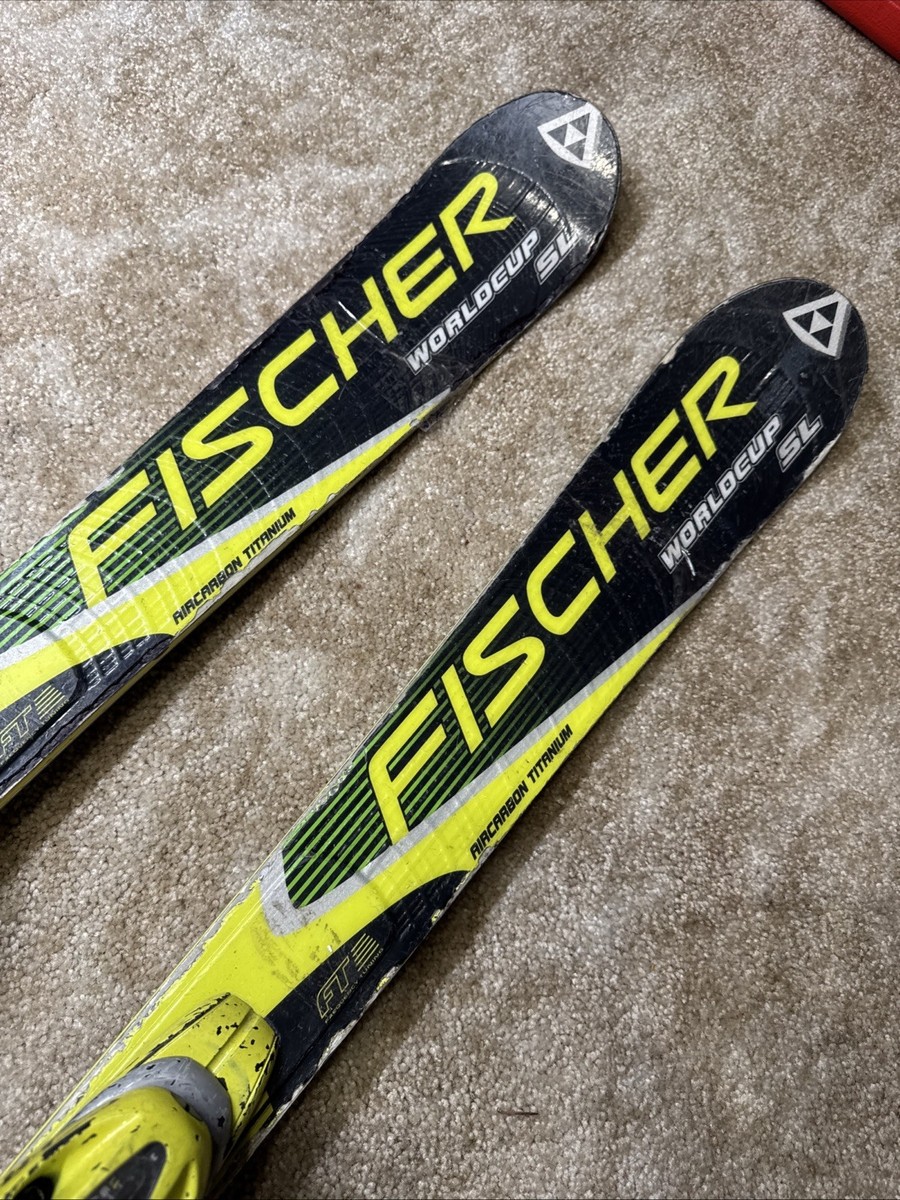 Fischer RC4 Racing Rtune Skis + Bindings Kids Youth Skis Size