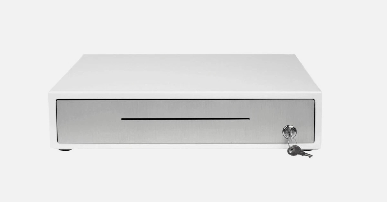 Clover D100 Station Cash Drawer with 2 Keys Brand New Factory Sealed FAYJ1006010