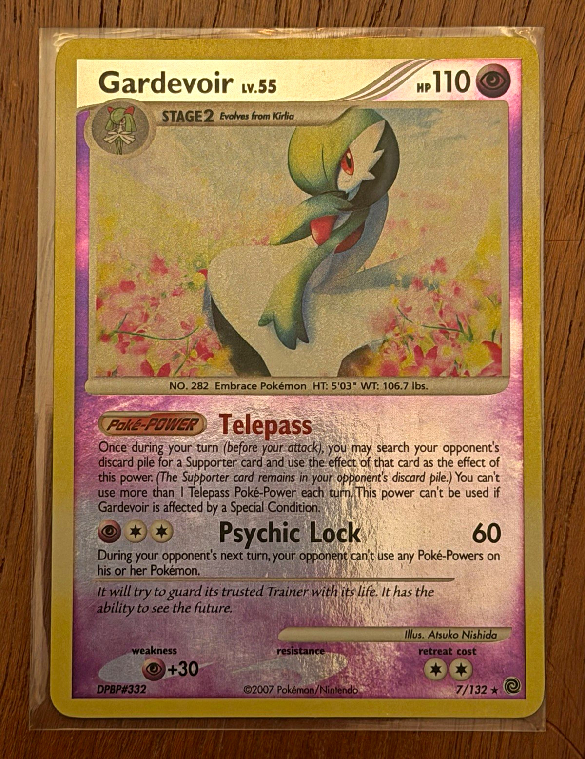 Pokémon TCG Gardevoir 7/132 Secret Wonders Reverse Holo NM
