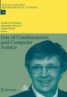 Fete Of Combinatorics And Computer Science Alexander Schrijver
