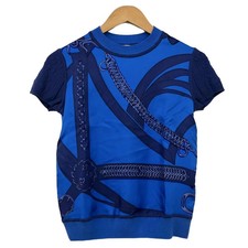 HERMES - 2H2833DT Blue Navy Women's Sweater