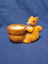 Ceramic Squirrel And Nut Planter Succulents Air Plants Others