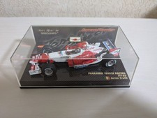 MINICHAMPS 143 Toyota TF105 Trulli Formula 1 Diecast Model Car Used