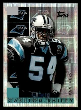 Carlton Bailey 1995 Topps Carolina Panthers Boosters #439 Carolina Panthers ESE