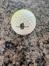 LOGO GOLF-CAMPO DE GOLF ORIGINAL DE TUSCUMBIA DE LOS AÑOS 90 DESDE 1896-WI-AMARILLO-LOGOTIPO INDIO