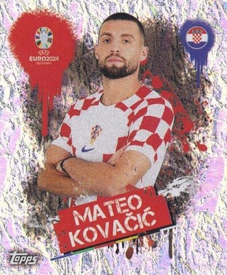 2024 Topps UEFA EURO 2024 Deutschland Sticker Sammlung (Karten 1 bis 250)