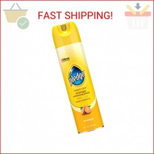 Pledge Enhancing Polish, Wood Furniture Spray, Orange Scent, 9.7oz
