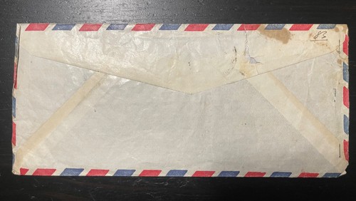 Cubierta de correo aéreo de Sri Lanka 1979 a Nepal - franqueo multisello incl. Pájaros, INY - Imagen 2 de 2