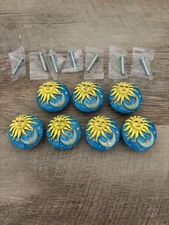 Whim-Zs Celestial Cabinet and Drawer Pulls - Sun and Moon