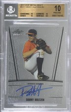 2011 Leaf Metal Draft Danny Hultzen #AU-DH1 BGS 10 PRISTINE Auto ow6
