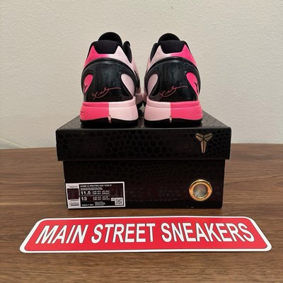 Nike Kobe VI 6 Protro Size 11.5 PE Player Exclusive Think Pink Kay