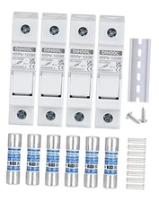  20 Amp Inline Fuse for Solar Connector, 4 pcs Solar fuses 20a Fuse With Holder