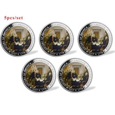 1776 Declaration of Independence Commemorative Coin Military Challenge Coin 5pcs