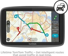 Tomtom GO 520 5" WiFi GPS Navigation System+Hands Free Calling+World Maps+Update