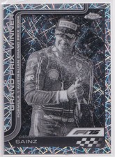 2025 Topps Chrome F1 GP Winner Carlos Sainz Williams #95 Lazer Refractor