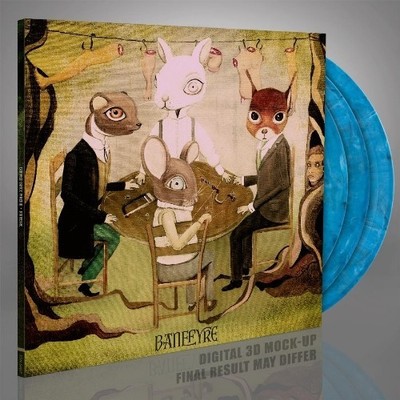 CRIPPLED BLACK PHOENIX - Banefyre TRIPLE LP blue white black marbl Vinyl NEUWARE