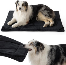 Chew Resistant XL Dog Bed - Chew Proof Dog Crate Pad Machine Washable Durable Ke