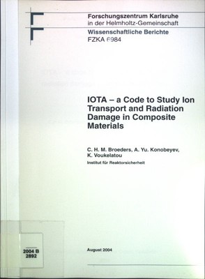 IOTA - a Code to Study Ion Transport and Radiation Damage in Composite Materials