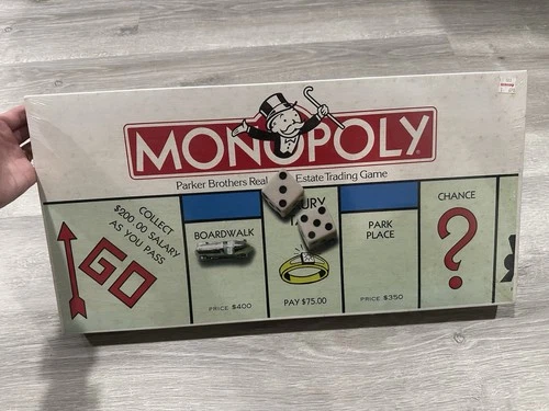 CH126 Genuine Factory Sealed 1985 MONOPOLY Board Game - Vintage Parker Brothers