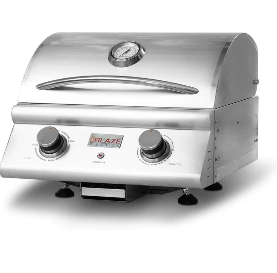 Blaze 21" Electric Grill – Premium Stainless, 1500W - Image 3 of 4