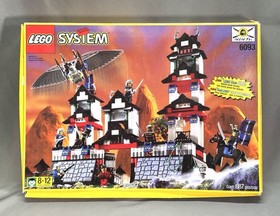 LEGO 6093 Flying Ninja Fortress (Castle) 100% Complete w/Box & Manual 1998 NICE!