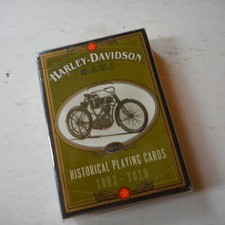Harley Davidson Historical Playing Cards 1903 - 1929 Complete Deck Sealed