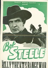 Billy the Kid's Range War (1941)   Bob Steele, Al St. John, western pressbook