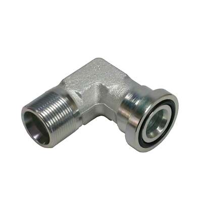 Hydraulik SAE Winkel Flanschverschraubung SFL 3000PSI metrisch leicht