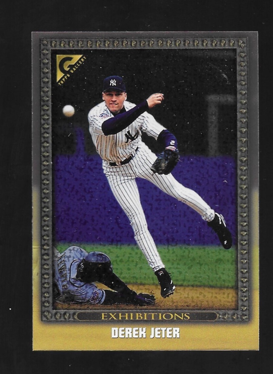 1998 Topps Gallery Derek Jeter #115 Exhibitions New York Yankees