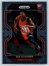 Nia Clouden 2022 Panini Prizm WNBA RC Connecticut Sun #192