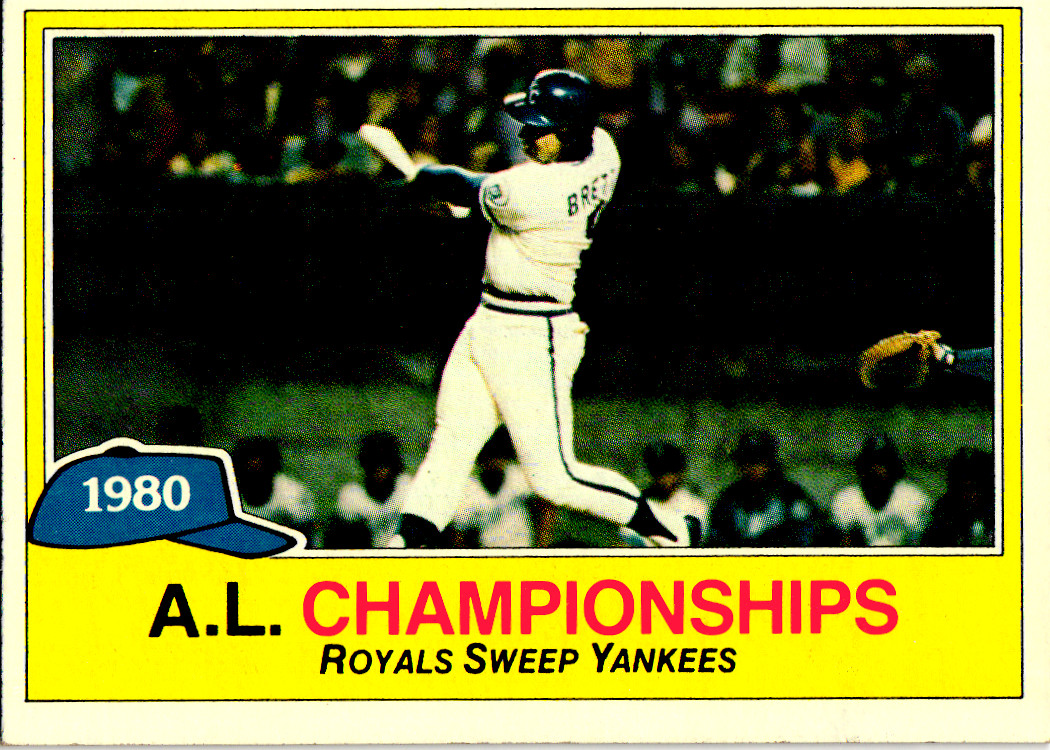 1980 A.L. Championships #401 Baseball Cards 1981 Topps trading card — raw and PSA graded price guide