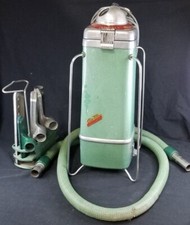 Vintage Air-Way Sanitizor Cannister Vacuum Model 77 with Some Attachments