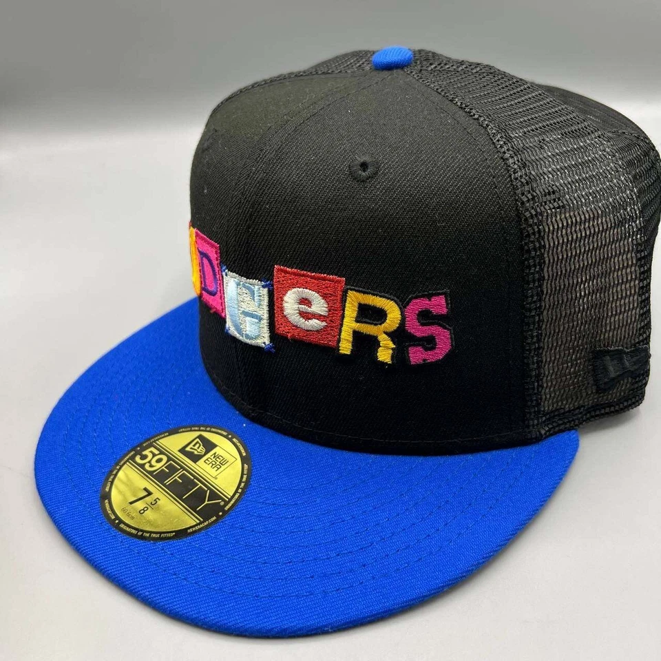 Gorra de camionero Los Angeles LA Dodgers para hombre 7 5/8 59Fifty New Era gorra ajustada nueva Foto 3 de 4