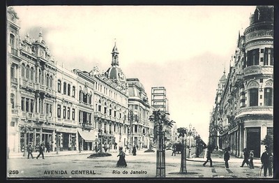 Ansichtskarte Rio de Janeiro, Avenida Central 