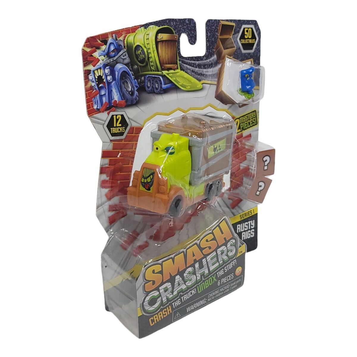 Smash Crashers Series 1 Rusty Rigs Collectible Toy Vehicle NEW Crash the  Truck