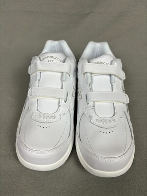 New Balance Women's Shoes WW577 Hook-and-Loop Oxford White 10EE