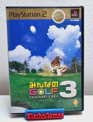 PS2 / Sony Playstation 2 - Minna no Golf 3 Hot Shots Golf 3 JAP OVP+Anl. B4708