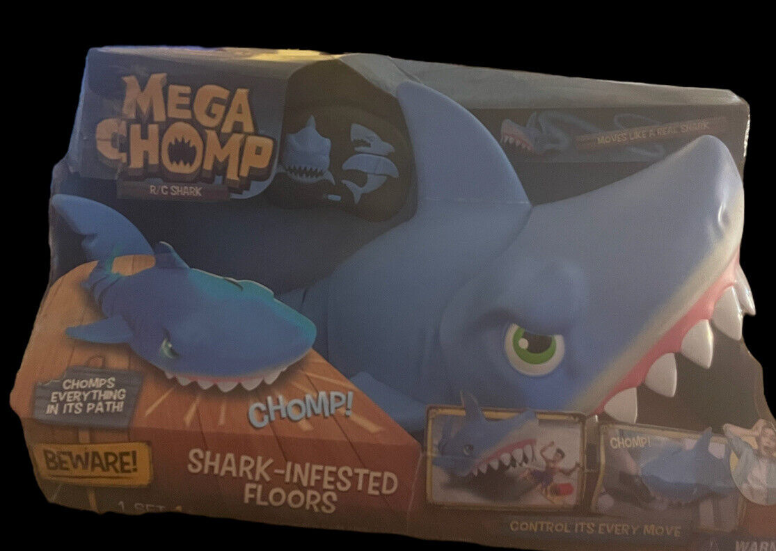 Mega Chomp R/C Shark 🦈 Shark Infested Floors/ New Damaged Box