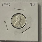 1943 D Steel Penny WWII Wartime Cent in Brilliant Uncirculated BU Condition