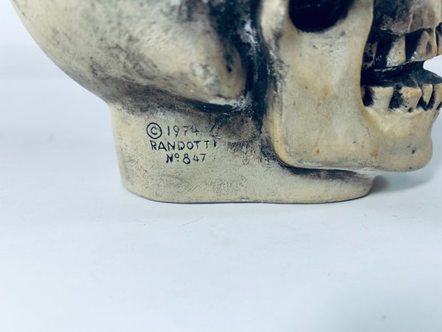 Vintage Original Randotti “Laughing Skull” #847 - Glows in the Dark Collectible - Picture 6 of 7