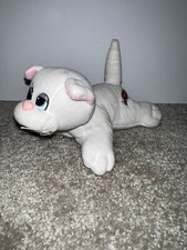 Vtg White Pound Puppy Kitten 8". Pound Purries. Pound Puppy Cat