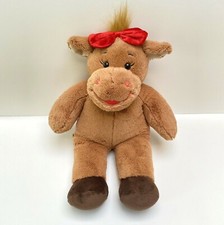 Moose Plush Christmas Build A Bear Holly Winter BAB Girl Stuffed Animal 16"