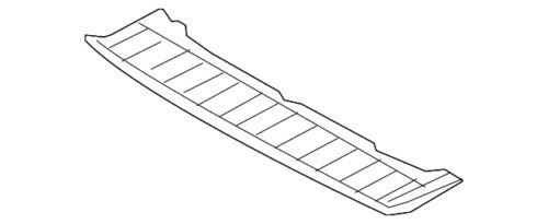 Panel de valance inferior del parachoques para Nissan NV200 SV Taxi 2013-2021 (N/P 62663-3LM0A)