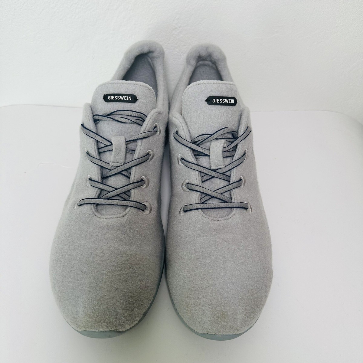 GEISSWEIN Men\'s Merino Wool Runners Sneakers Shoes Sz US 8 Gray Men main image 3