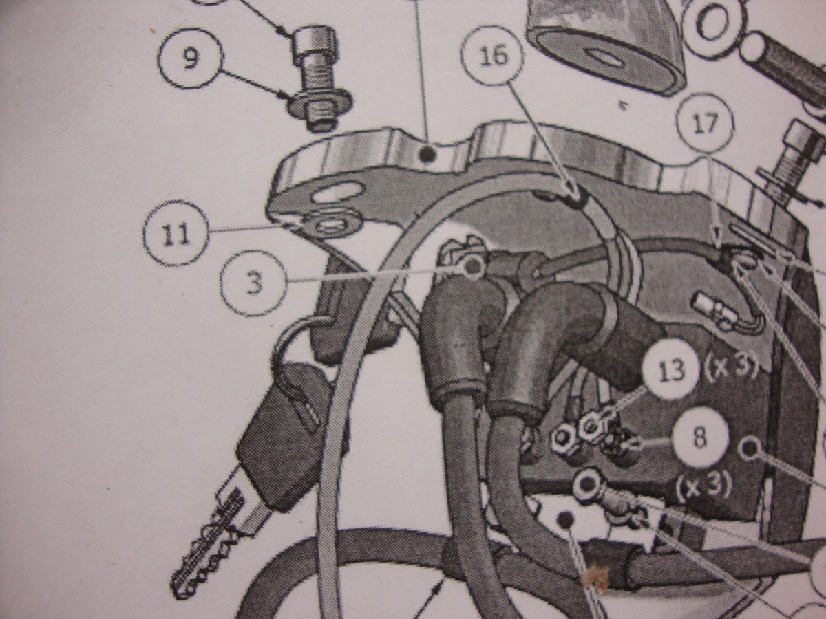 BIG DOG MOTORCYCLES COIL COVER FIBERGLASS WASHER SET 3/8