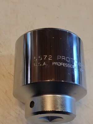 PROTO 2 1/4'' SOCKET 3/4'' DRIVE 12 POINT 5572 USA MADE 2-1/4'' 2-1/4