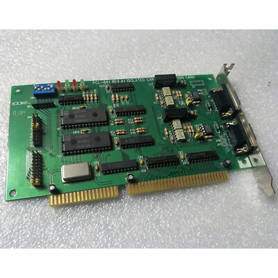 1pc Used Advantech PCL-841 dual-port isolation CAN communication card DHL SHIP