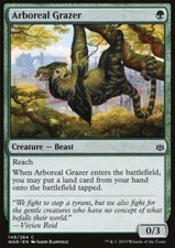 MTG Magic the Gathering Arboreal Grazer (149/330) War of the Spark LP